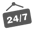 פתוח 24x7